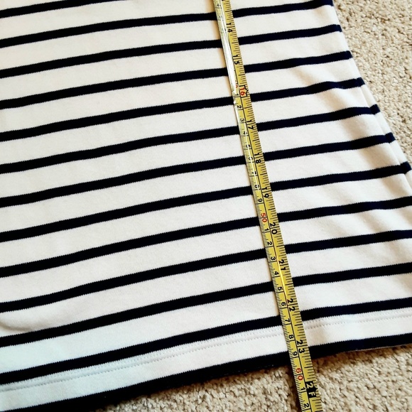 Kim Rogers Christmas Top 3/4 Sleeve Blue White Sz P/S Sparkly Green Wreaths - Picture 7 of 10